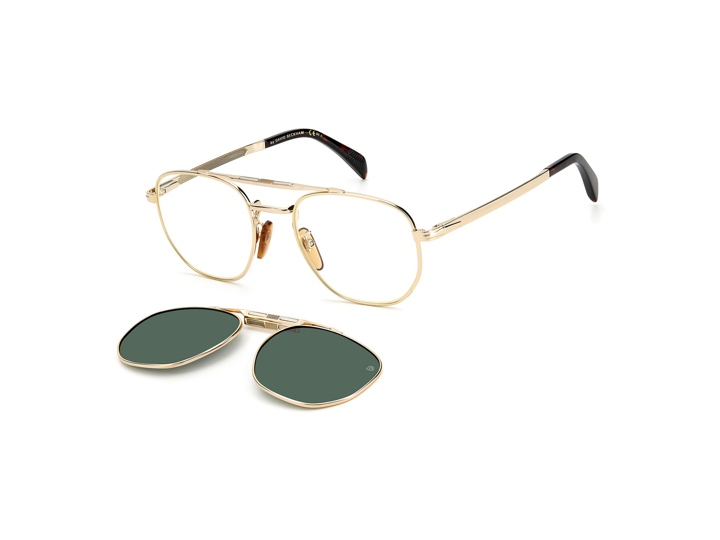 David Beckham DB1082/G/CS 06J99 Polarized + Clip On