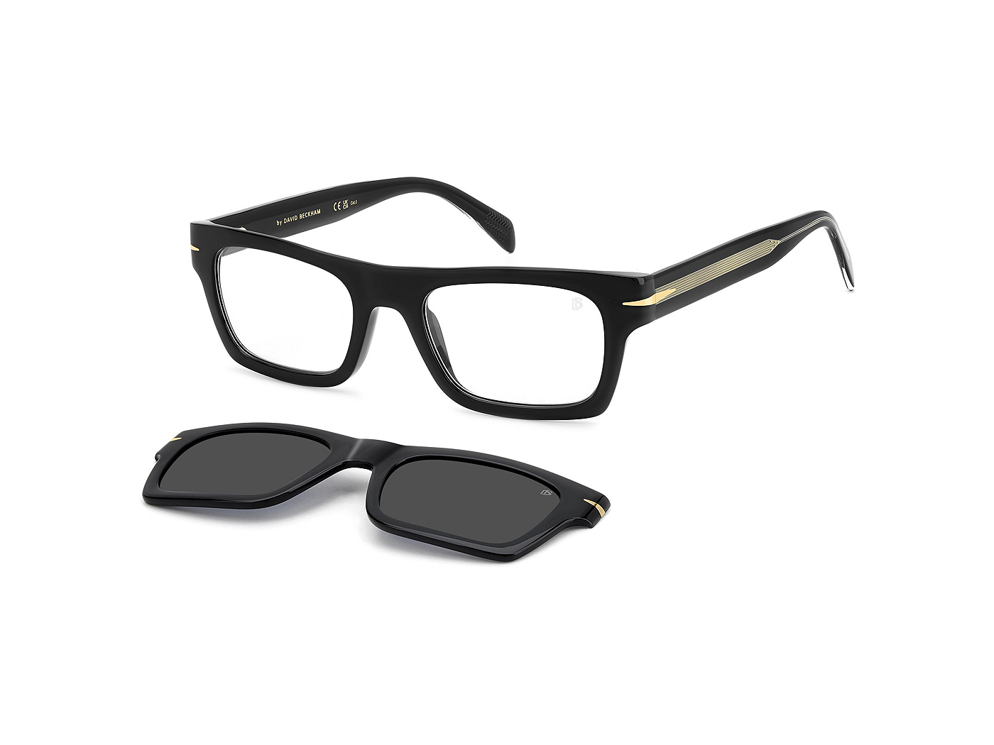David Beckham DB7129/CS 80799 Polarized + Clip On