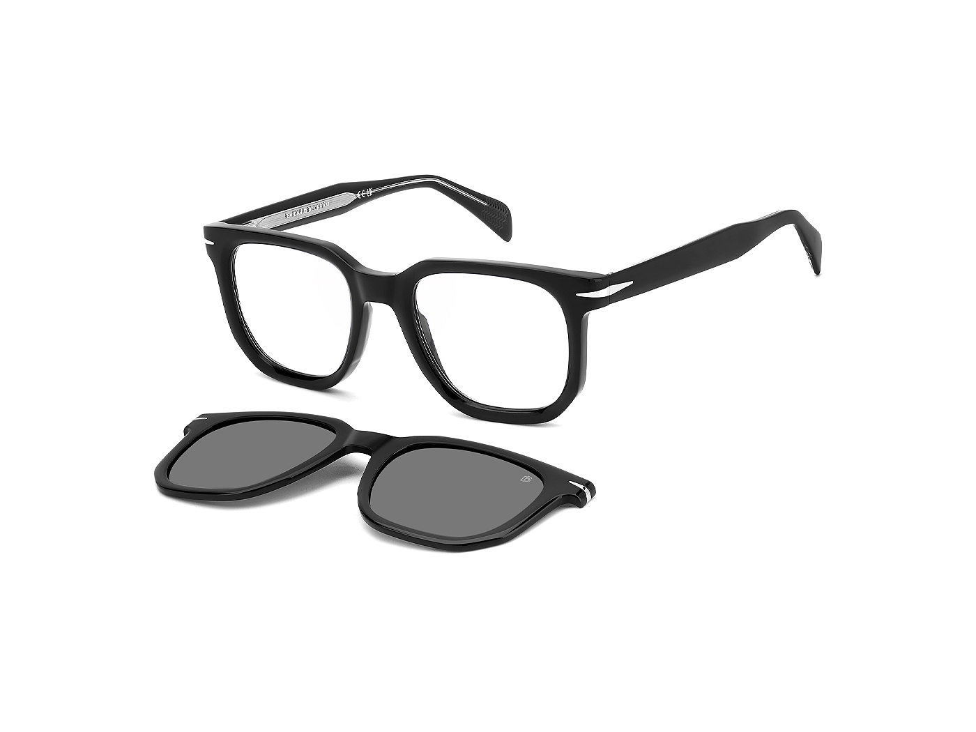 David Beckham DB7143/C 807 Polarized + Clip On